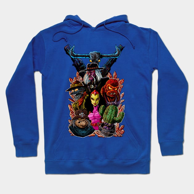 Carrion Bunch Hoodie by RenMcKinzie